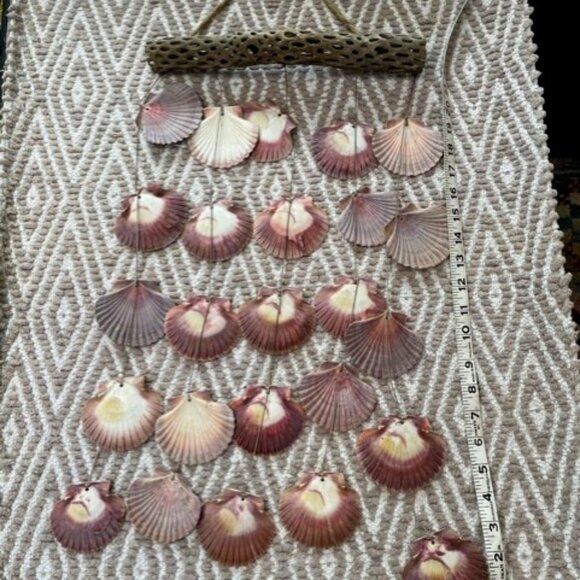 Handmade Entada, Pala Cardamom & Chacha Oleander Seed Shell Wind Chime main image 0